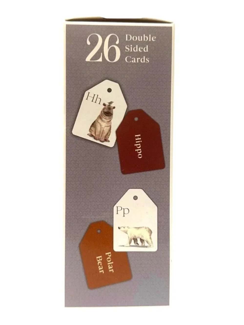 Animal Alphabet Flash Cards Berry Lane 26 Double Sided Illustrated Non-Toxic New